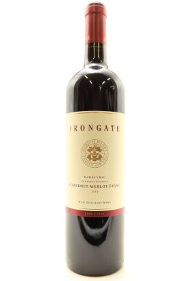 (1) 2014 Babich Wines Irongate Cabernet Merlot Franc, Hawke's Bay