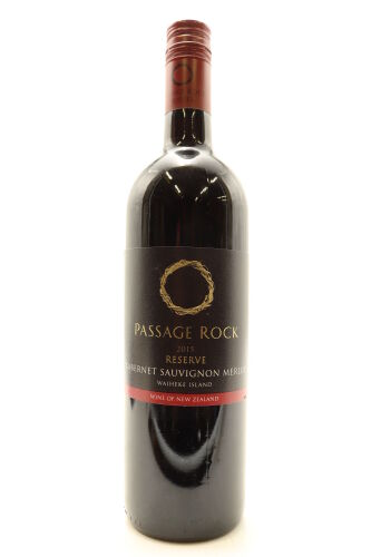 (1) 2015 Passage Rock Reserve Cabernet Sauvignon - Merlot, Waiheke Island