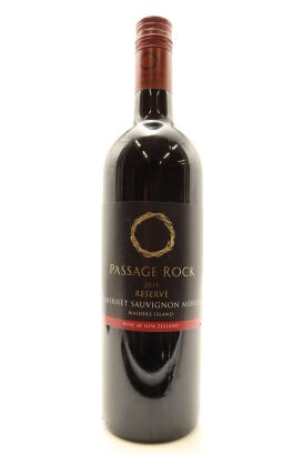 (1) 2015 Passage Rock Reserve Cabernet Sauvignon - Merlot, Waiheke Island