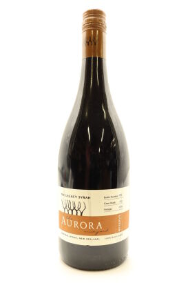 (1) 2015 Aurora Vineyard Legacy Reserve Syrah, Bendigo