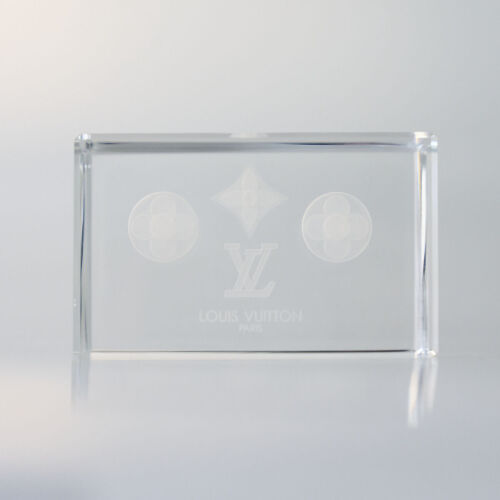 Louis Vuitton Crystal Paperweight