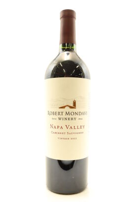 (1) 2015 Robert Mondavi Winery Cabernet Sauvignon, Napa Valley