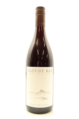 (1) 2016 Cloudy Bay Pinot Noir, Marlborough [JR16]