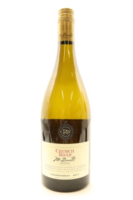 (1) 2017 Church Road McDonald Series Chardonnay, Hawke's Bay