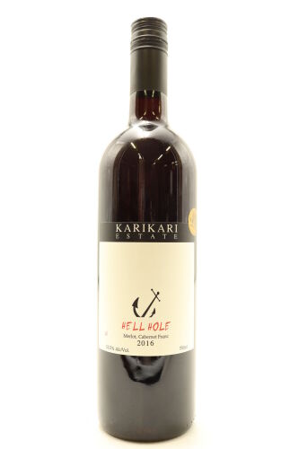 (1) 2016 Karikari Estate 'Hell Hole' Red, Northland