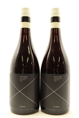 (2) 2017 Maude Poison Creek Pinot Noir, Central Otago