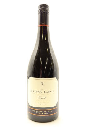 (1) 2018 Craggy Range Syrah, Gimblett Gravels