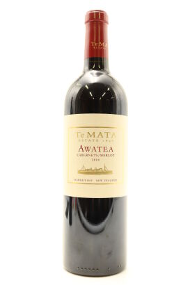 (1) 2018 Te Mata Estate 'Awatea' Cabernets Merlot, Hawke's Bay [JR17] [WE95]