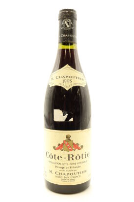 (1) 1995 M. Chapoutier Cote Rotie, Rhone