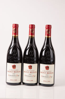 (3) 2010 Chateau Mont Redon Chateauneuf du Pape