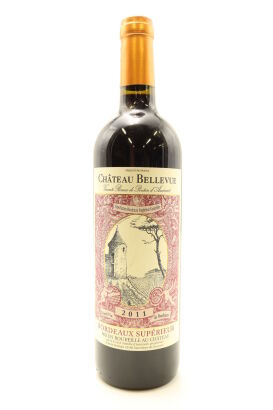 (1) 2011 Chateau Bellevue, Bordeaux Superieur
