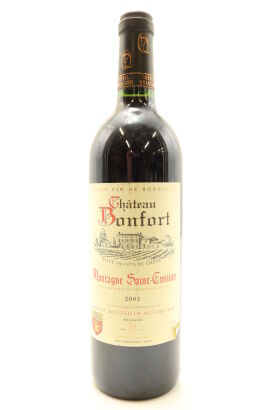 (1) 2003 Cheval Quancard Chateau Bonfort, Montagen-Saint-Emillion
