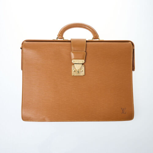 Louis Vuitton Epi Serviette Fermoir Briefcase