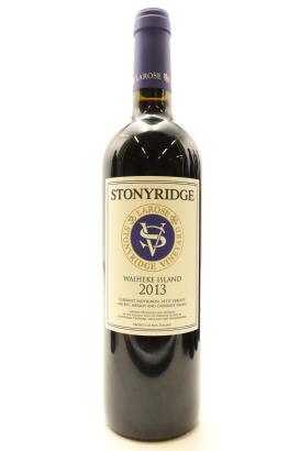 (1) 2013 Stonyridge Vineyard Larose, Waiheke Island