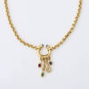 18ct Yellow Gold Multi-stone Chopard Necklace
