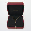 Cartier Love, 18ct Rose Gold Pink Sapphire Necklace - 2