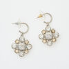 Chanel Crystal Drop Earrings with Box
