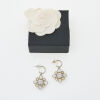 Chanel Crystal Drop Earrings with Box - 2