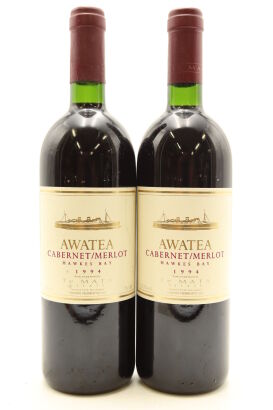 (2) 1994 Te Mata Estate Awatea Cabernets Merlot, Hawke's Bay