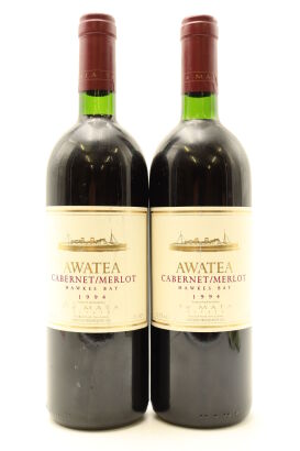 (2) 1994 Te Mata Estate Awatea Cabernets Merlot, Hawke's Bay