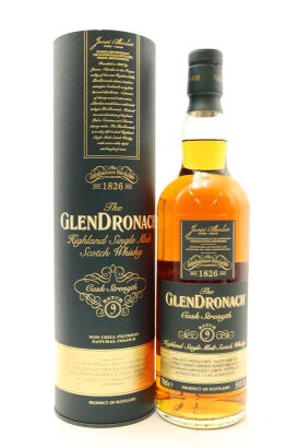 (1) Glendronach Cask Strength Batch 9 Single Malt Scotch Whisky, 59.4% ABV