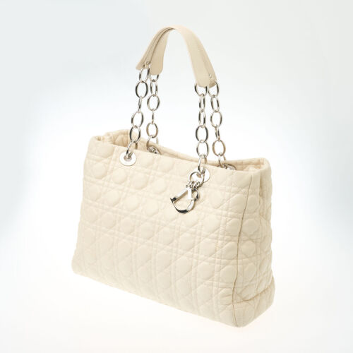 Christian Dior Cannage Quilted Tote Bag