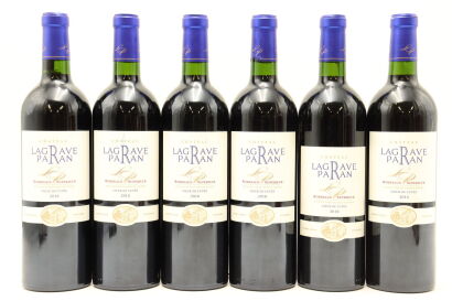 (6) 2016 Chateau Lagrave Paran Coeur de Cuvee, Bordeaux Superieur