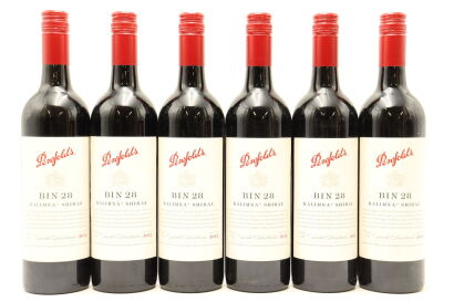 (6) 2012 Penfolds Bin 28 Kalimna Shiraz, South Australia