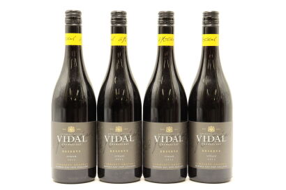 (4) 2015 Vidal Estate Reserve Syrah, Gimblett Gravels