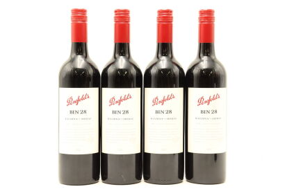 (4) 2009 Penfolds Bin 28 Kalimna Shiraz, South Australia