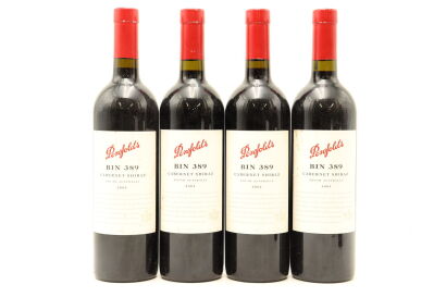 (4) 2004 Penfolds Bin 389 Cabernet - Shiraz, South Australia [JR16.5] [BC95] [JO95]