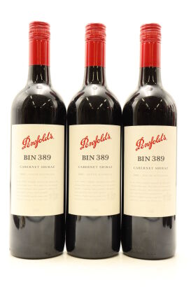 (3) 2005 Penfolds Bin 389 Cabernet - Shiraz, South Australia