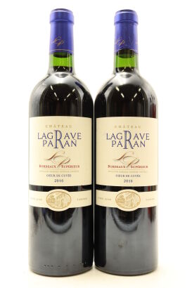 (2) 2016 Chateau Lagrave Paran Coeur de Cuvee, Bordeaux Superieur