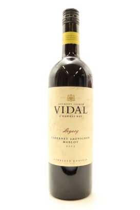 (1) 2013 Vidal Estate Legacy Cabernet Sauvignon - Merlot, Gimblett Gravels