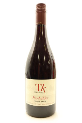 (1) 2016 Te Kairanga Runholder Pinot Noir, Martinborough