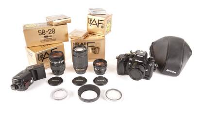 Nikon (Japan) A 35mm SLR Camera Outfit