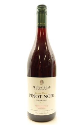 (1) 2017 Felton Road Bannockburn Pinot Noir, Central Otago [JR17] [WS96]