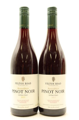 (2) 2013 Felton Road Bannockburn Pinot Noir, Bannockburn [BC95] [WS95]