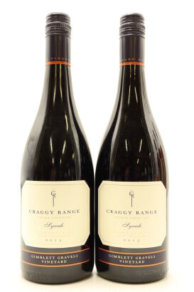 (2) 2013 Craggy Range Syrah, Gimblett Gravels