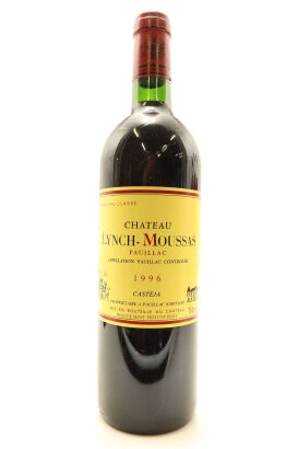 (1) 1996 Chateau Lynch-Moussas, Pauillac