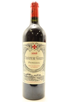 (1) 2006 Chateau Gazin, Pomerol [JR17]