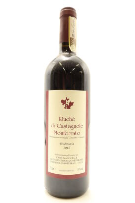 (1) 2015 Cantina Sociale di Castagnole Monferrato Ruche di Castagnole Monferrato Vendemmia, Scheda DOC