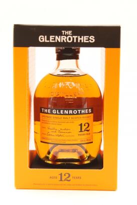 (1) Glenrothes 12 Year Old Speyside Single Malt Scotch Whisky 70cl 40% alc.