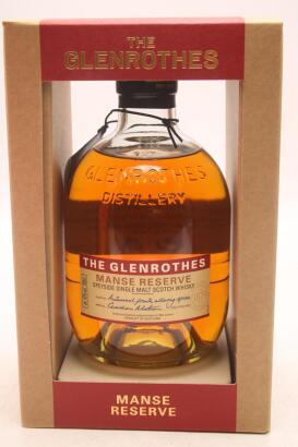 (1) The Glenrothes Manse Reserve, Speyside Single Malt Scotch Whisky, 43% ABV