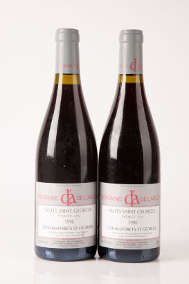 (2) 1996 Domaine de L'Arlot Nuits St Georges 1er Cru Clos des Forets St Georges