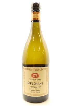 (1) 2016 Sacred Hill Riflemans Chardonnay, Hawke's Bay