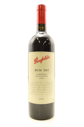 (1) 2002 Penfolds Bin 707 Cabernet Sauvignon, South Australia [JR18] [JO96]