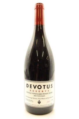 (1) 2015 Devotus Reserve Single Vineyard Pinot Noir, Martinborough [JR16.5] [BC95]