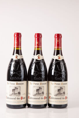 (3) 2005 Le Vieux Donjon Chateauneuf du Pape 