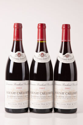 (3) 2002 Bouchard Pere et Fils Volnay 1er Cru Caillerets Ancienne Cuvee Carnot